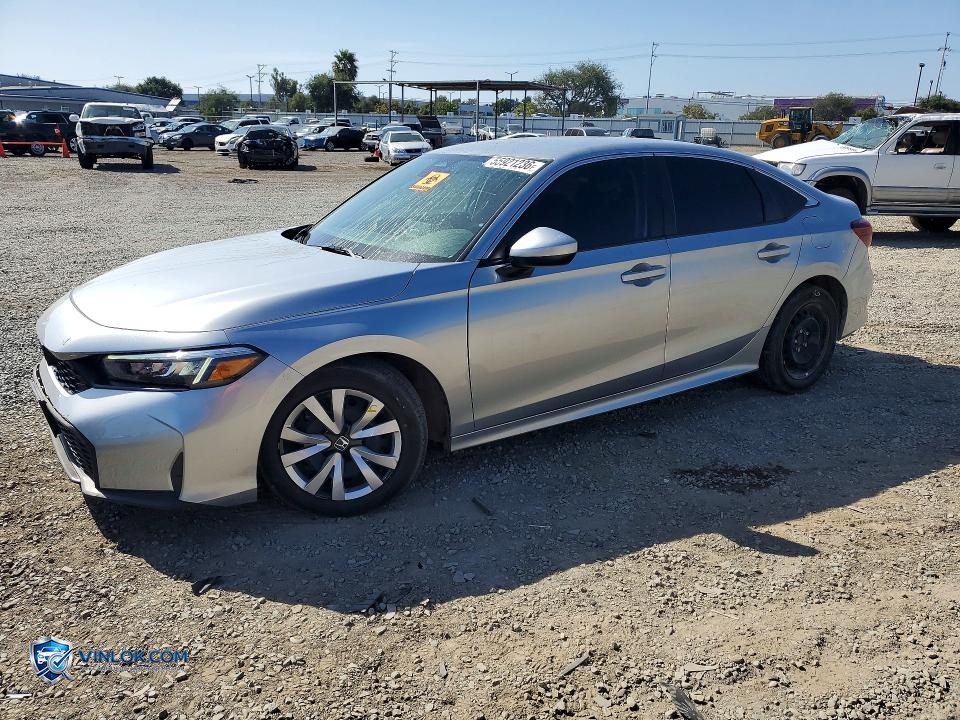 2025 HONDA CIVIC LX – Lot 55921236 auction photo