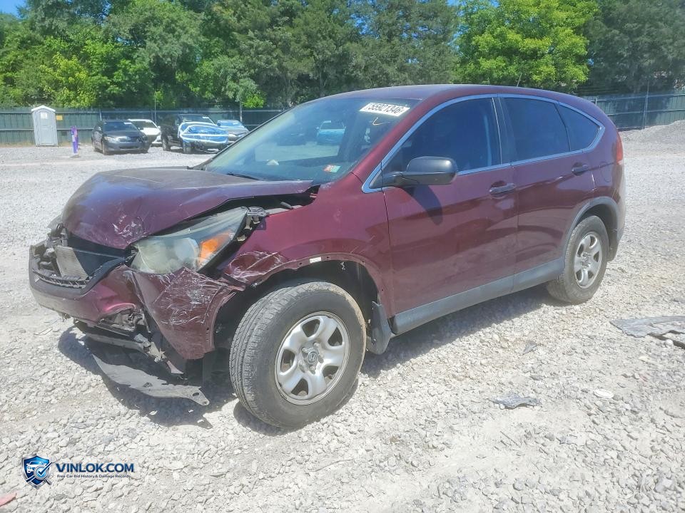 2014 HONDA CR-V LX – Lot 55921346 auction photo