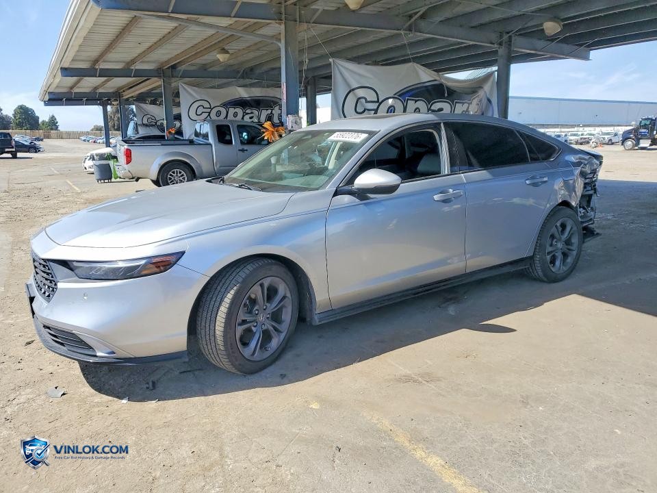 2024 HONDA ACCORD HYBRID EXL – Lot 55922376 auction photo