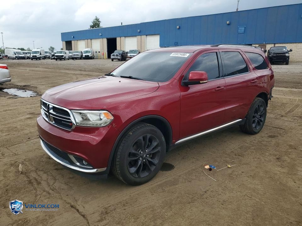 2014 DODGE DURANGO LIMITED – Lot 55923486 auction photo