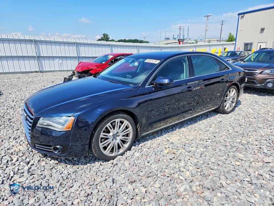 2014 AUDI A8 – Lot 55924726 auction photo