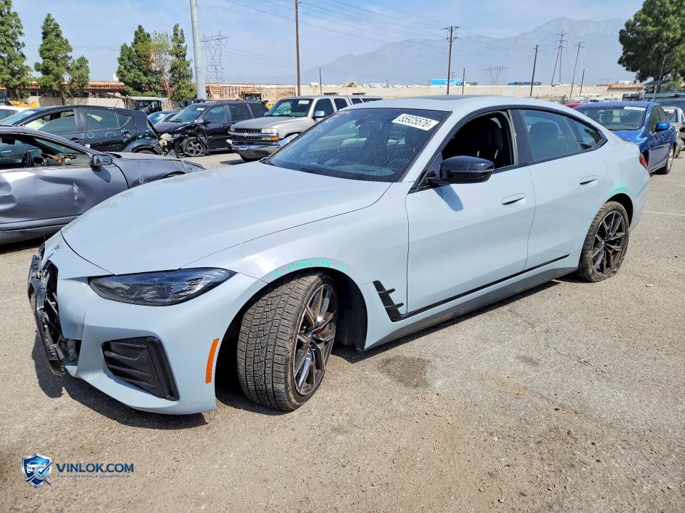 2023 BMW I4 EDRIVE 40 – Lot 55925576 auction photo