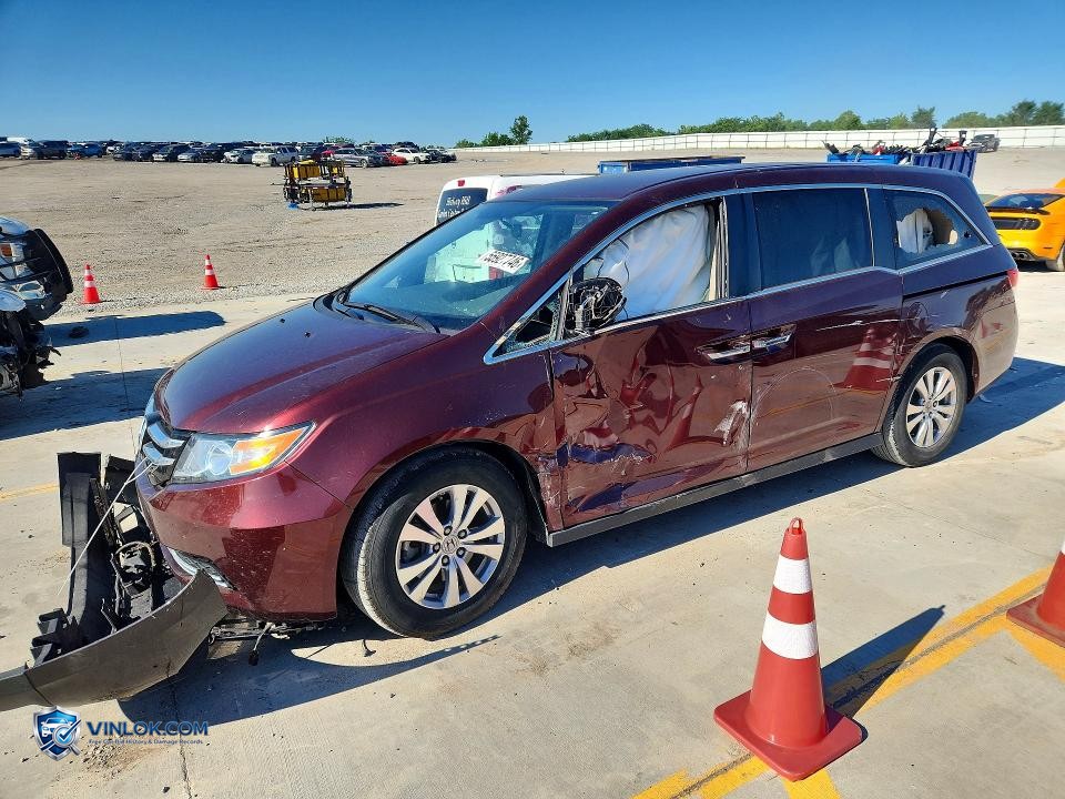 2016 HONDA ODYSSEY SE – Lot 55927746 auction photo