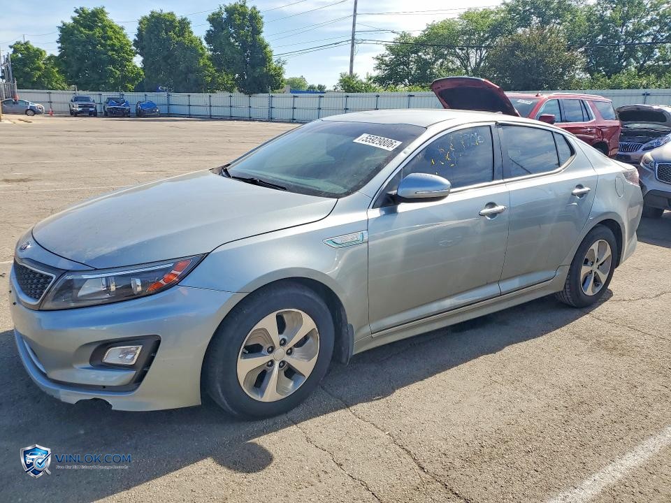2016 KIA OPTIMA HYBRID – Lot 55929806 auction photo