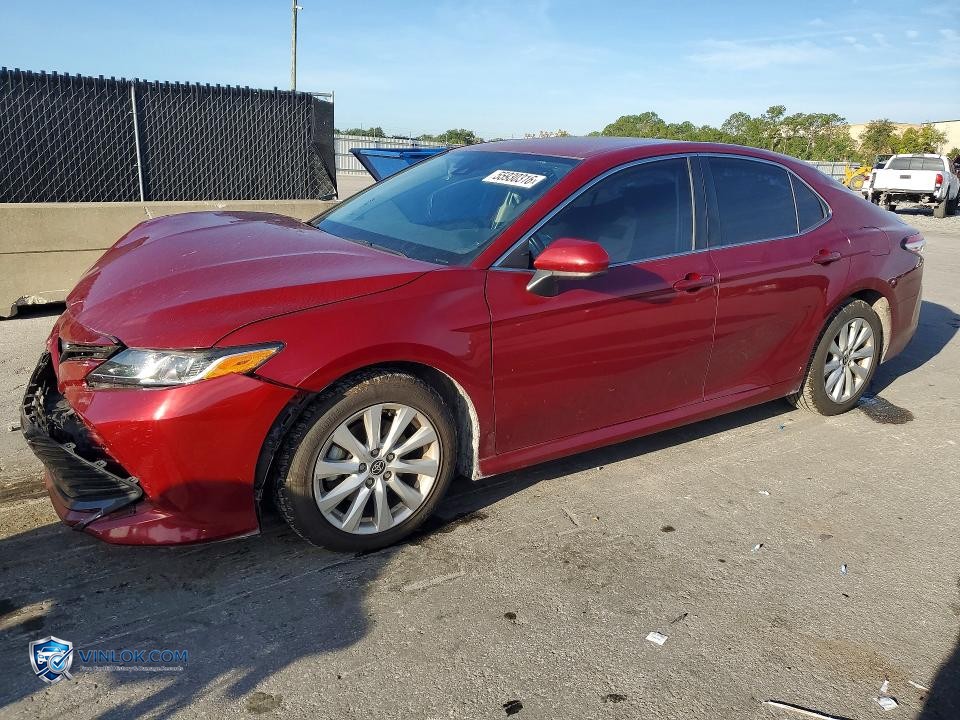 2020 TOYOTA CAMRY LE – Lot 55930316 auction photo