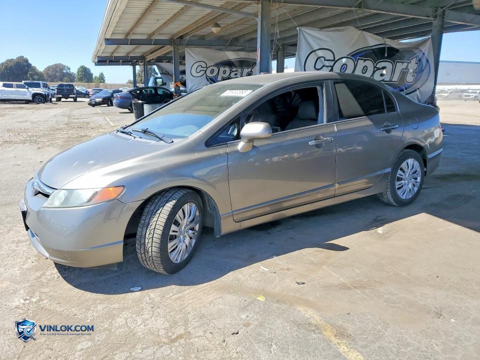 2007 HONDA CIVIC LX – Lot 55930366 auction photo