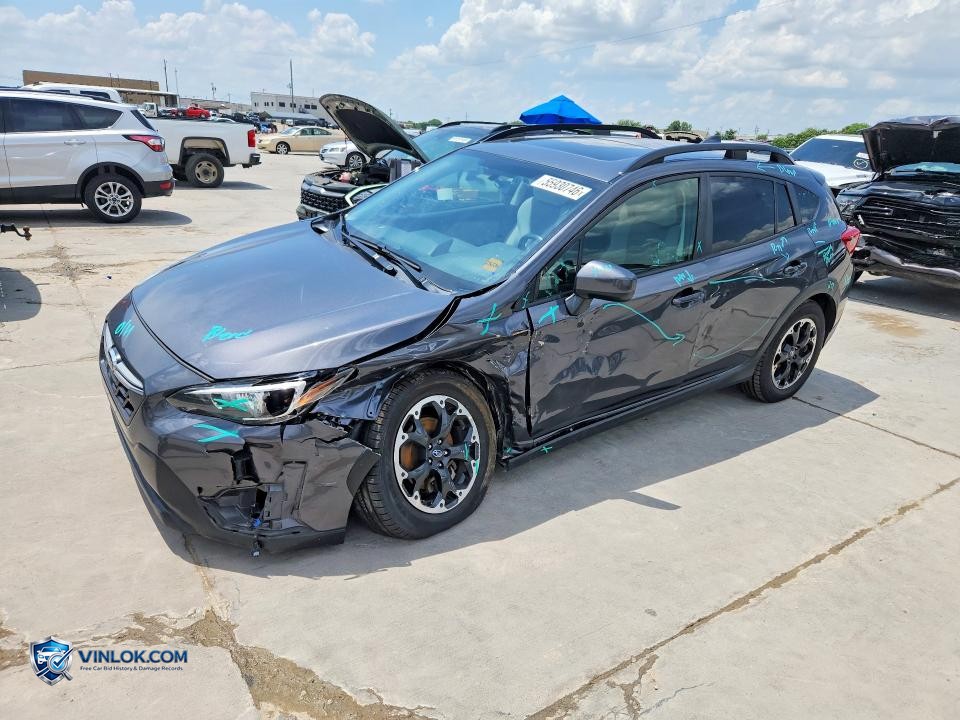 2021 SUBARU CROSSTREK PREMIUM – Lot 55930746 auction photo