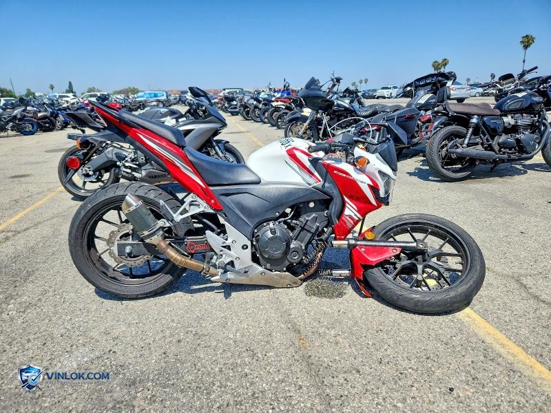 2015 HONDA CB500 F – Lot 55931366 auction photo