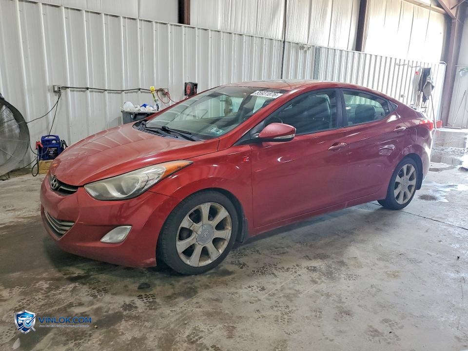2013 HYUNDAI ELANTRA – Lot 55931876 auction photo