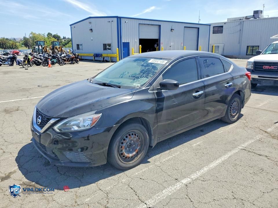 2019 NISSAN SENTRA S – Lot 55932106 auction photo