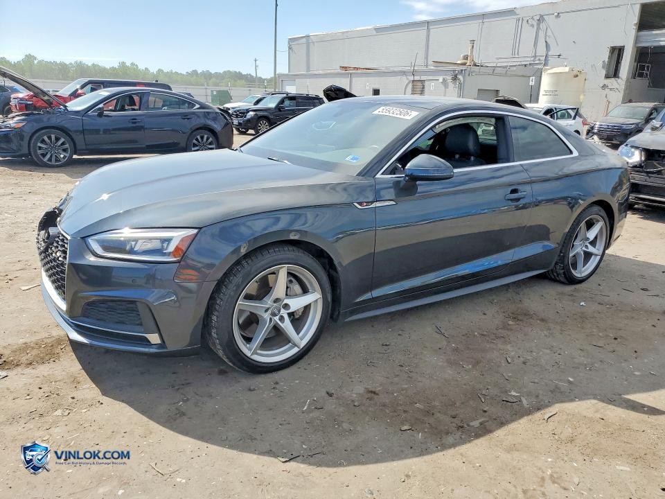 2018 AUDI A5 PREMIUM PLUS S-LINE – Lot 55932506 auction photo