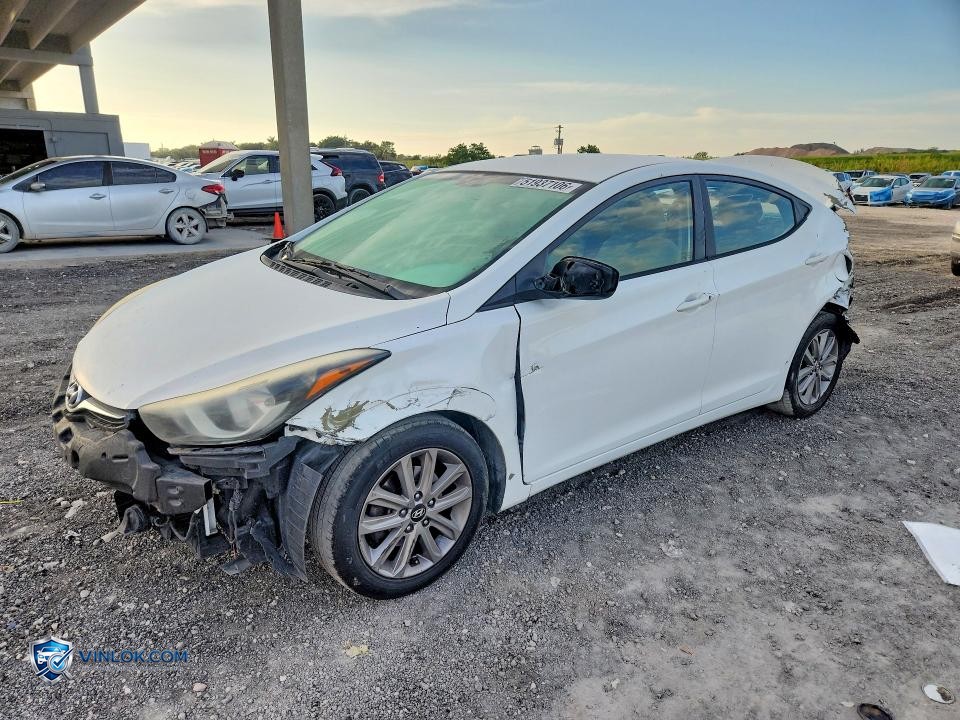 2014 HYUNDAI ELANTRA SE – Lot 55935756 auction photo
