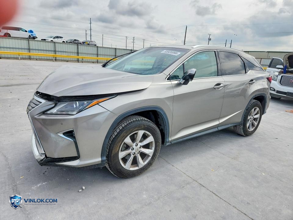 2017 LEXUS RX 350 BASE – Lot 55935996 auction photo