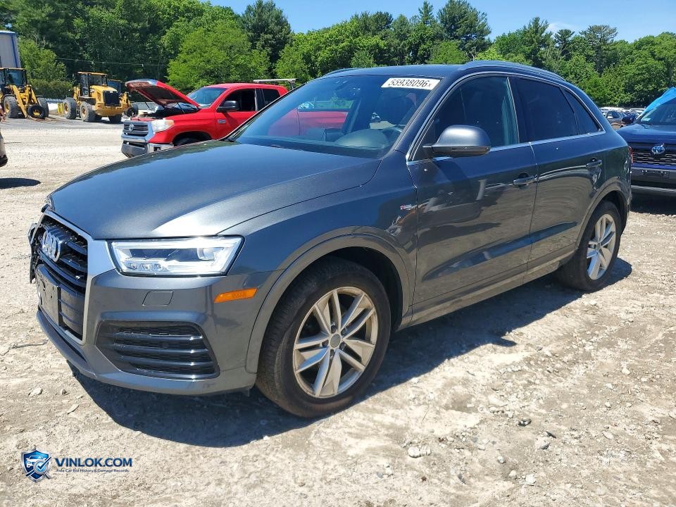 2018 AUDI Q3 PREMIUM PLUS – Lot 55938096 auction photo