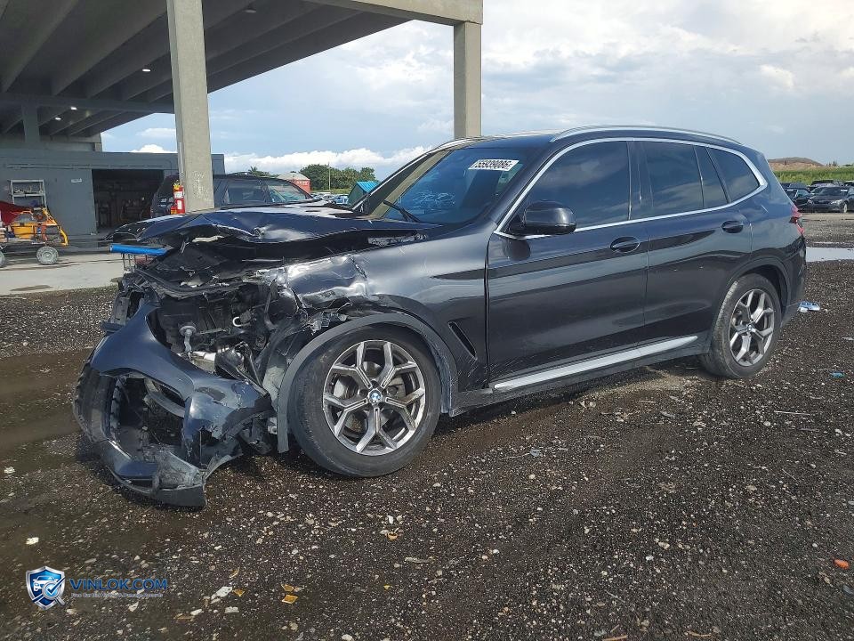 2021 BMW X3 XDRIVE30I – Lot 55939086 auction photo