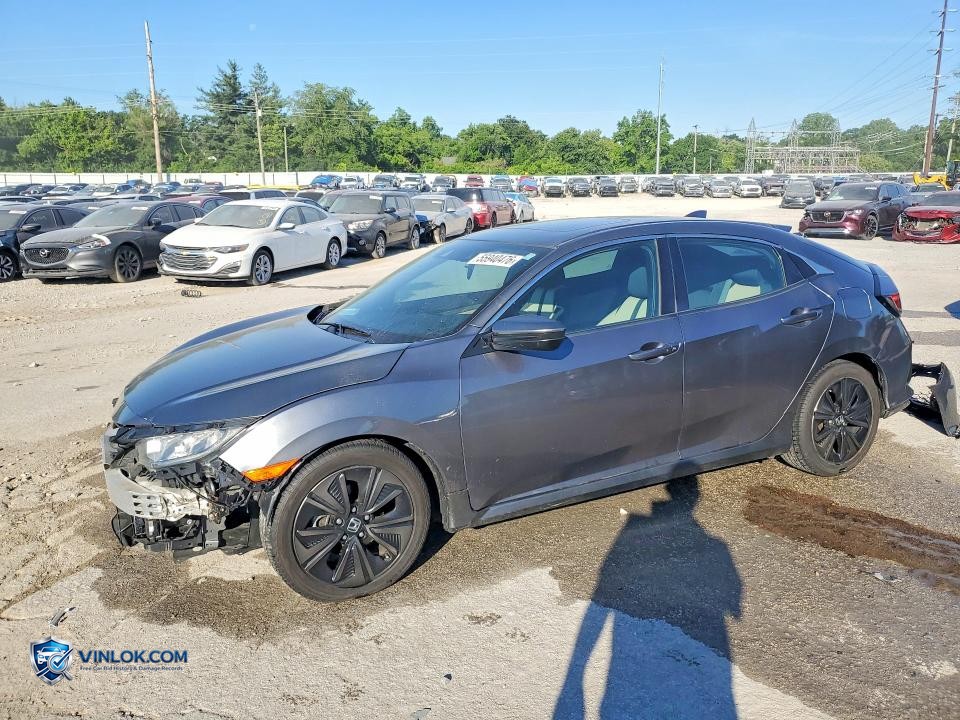 2019 HONDA CIVIC EX – Lot 55940476 auction photo