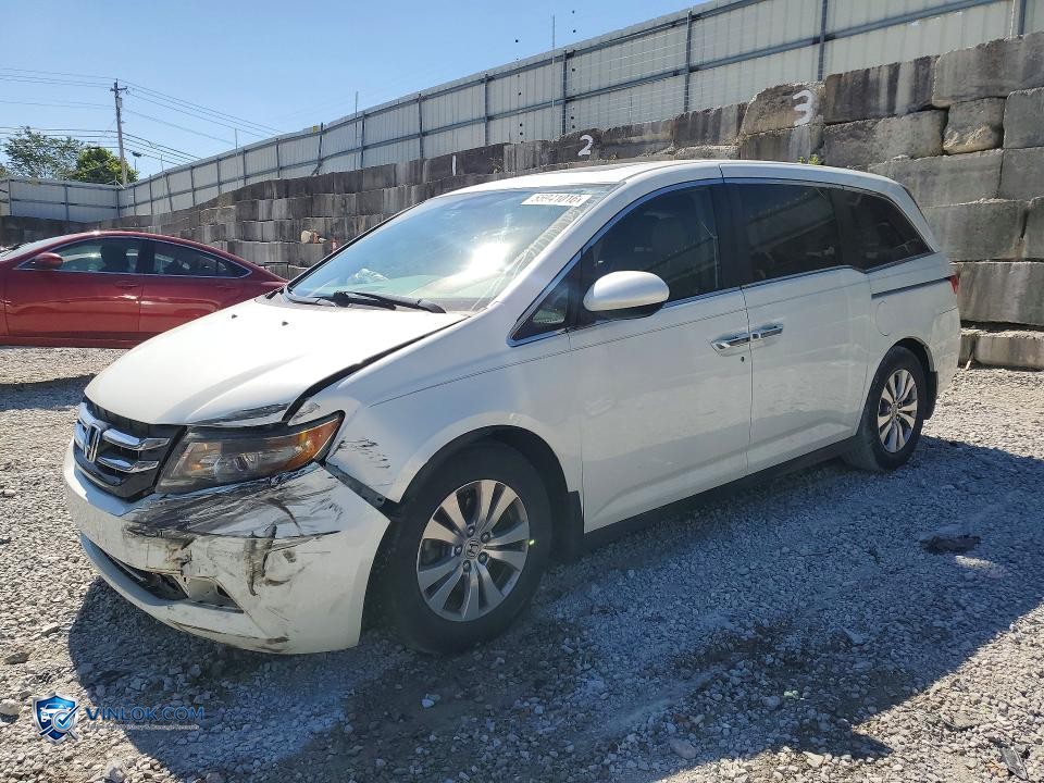 2017 HONDA ODYSSEY EXL – Lot 55941016 auction photo