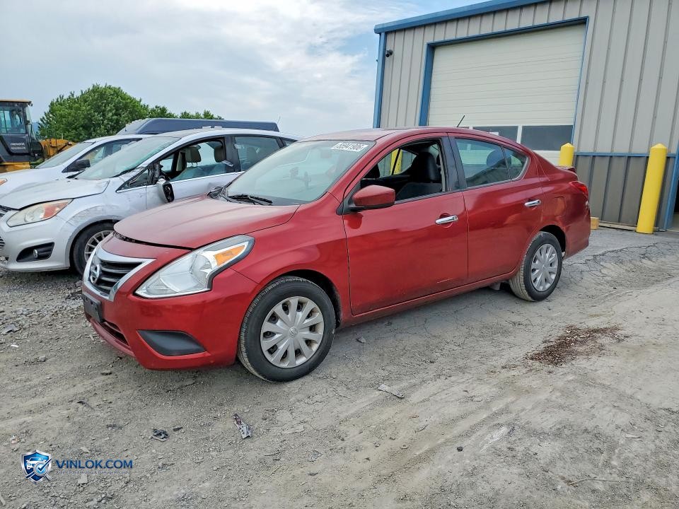 2017 NISSAN VERSA 1.6 SV – Lot 55941906 auction photo