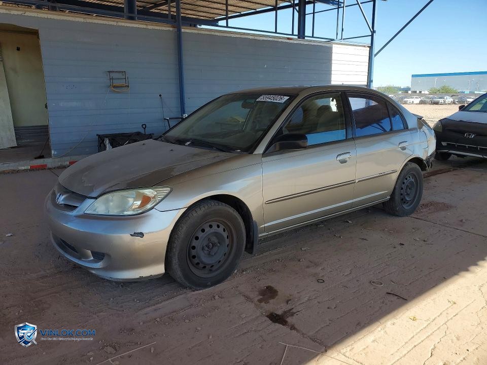 2004 HONDA CIVIC LX – Lot 55945026 auction photo