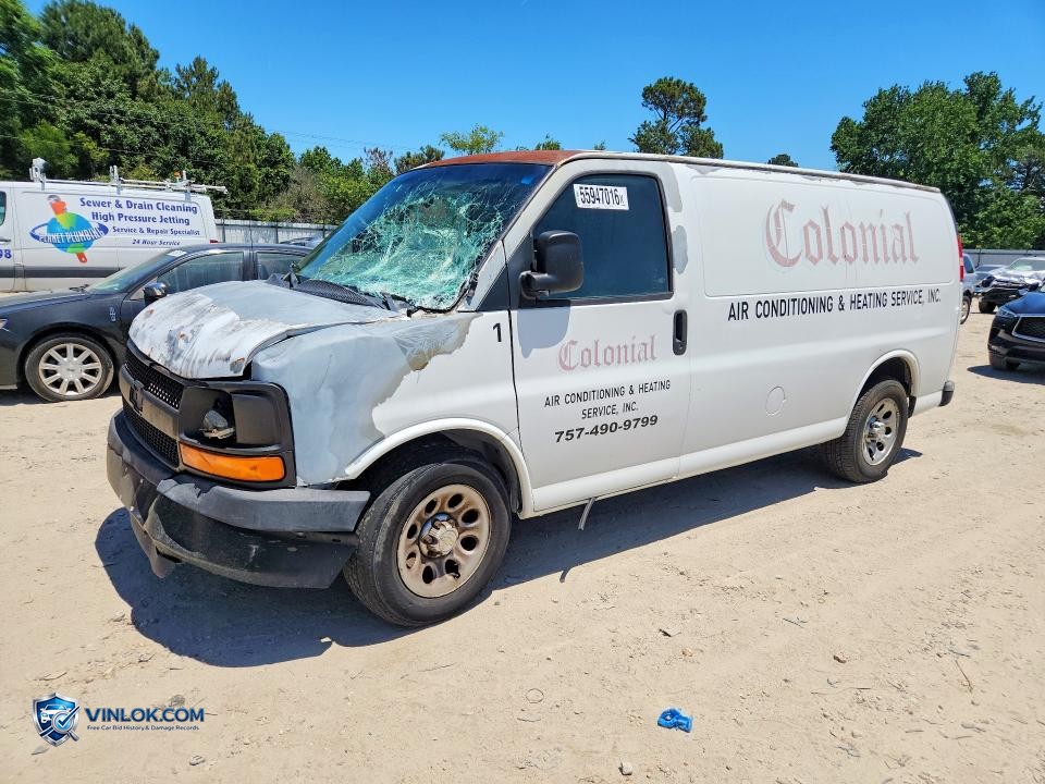 2010 CHEVROLET EXPRESS G1500 – Lot 55947016 auction photo