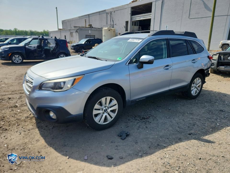 2017 SUBARU OUTBACK 2.5I PREMIUM – Lot 55947176 auction photo