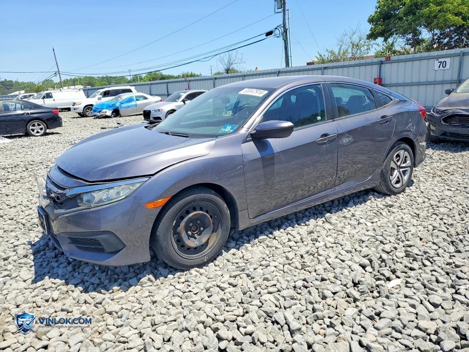 2016 HONDA CIVIC LX – Lot 55947916 auction photo
