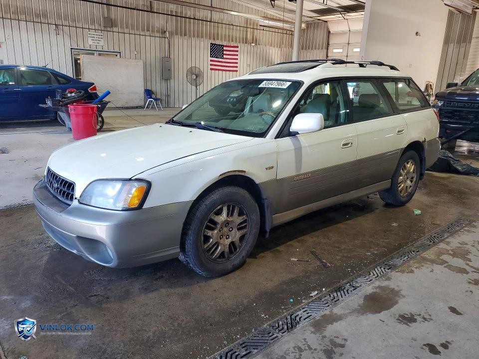 2003 SUBARU LEGACY OUTBACK H6 3.0 VDC – Lot 55947966 auction photo