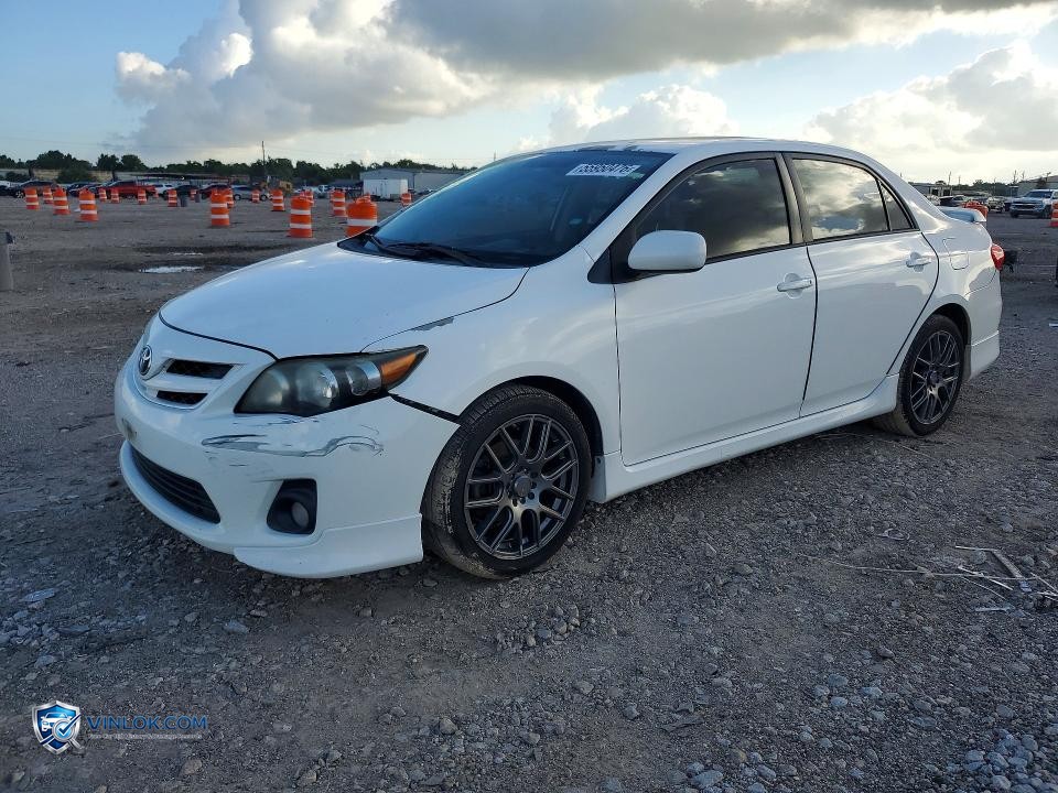 2013 TOYOTA COROLLA S – Lot 55950476 auction photo