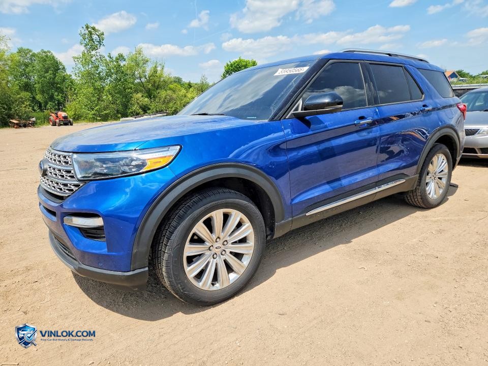 2022 FORD EXPLORER LIMITED – Lot 55950566 auction photo