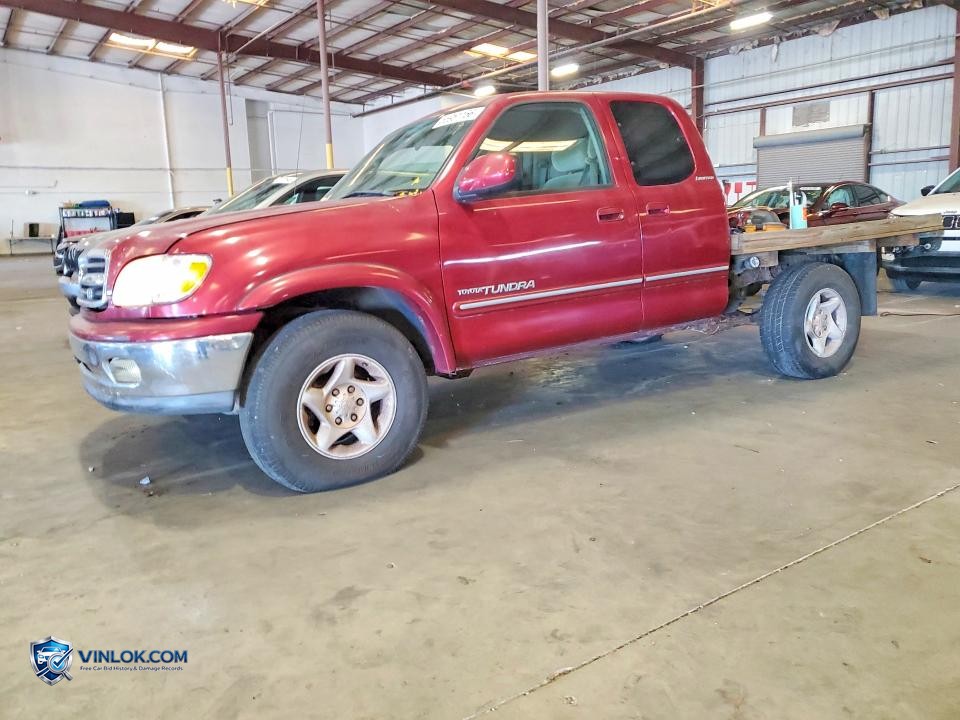 2001 TOYOTA TUNDRA ACCESS CAB LIMITED – Lot 55951156 auction photo