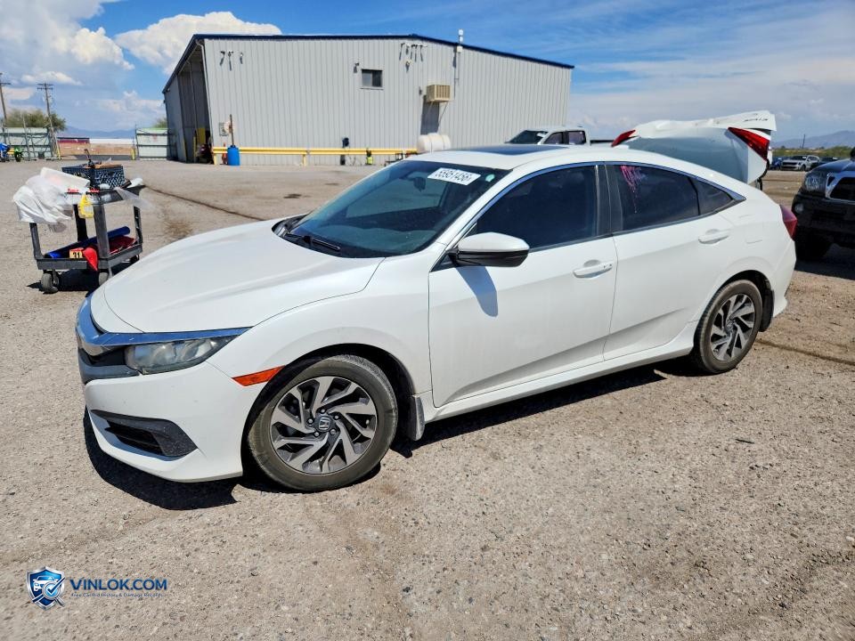 2018 HONDA CIVIC EX – Lot 55951456 auction photo