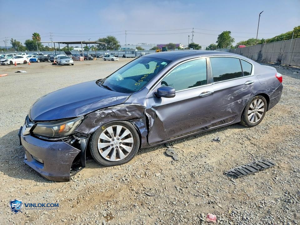 2015 HONDA ACCORD EXL – Lot 55952286 auction photo