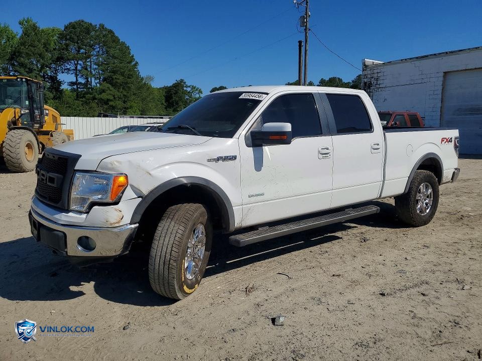 2012 FORD F150 SUPERCREW – Lot 55954456 auction photo