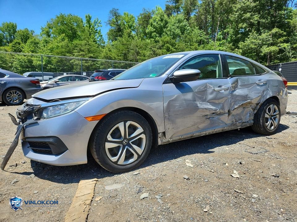 2017 HONDA CIVIC LX – Lot 55955846 auction photo