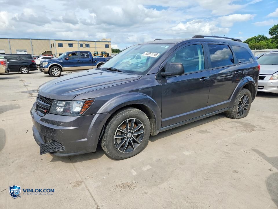 2018 DODGE JOURNEY SE – Lot 55957176 auction photo