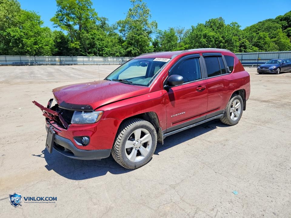 2016 JEEP COMPASS SPORT – Lot 55957836 auction photo