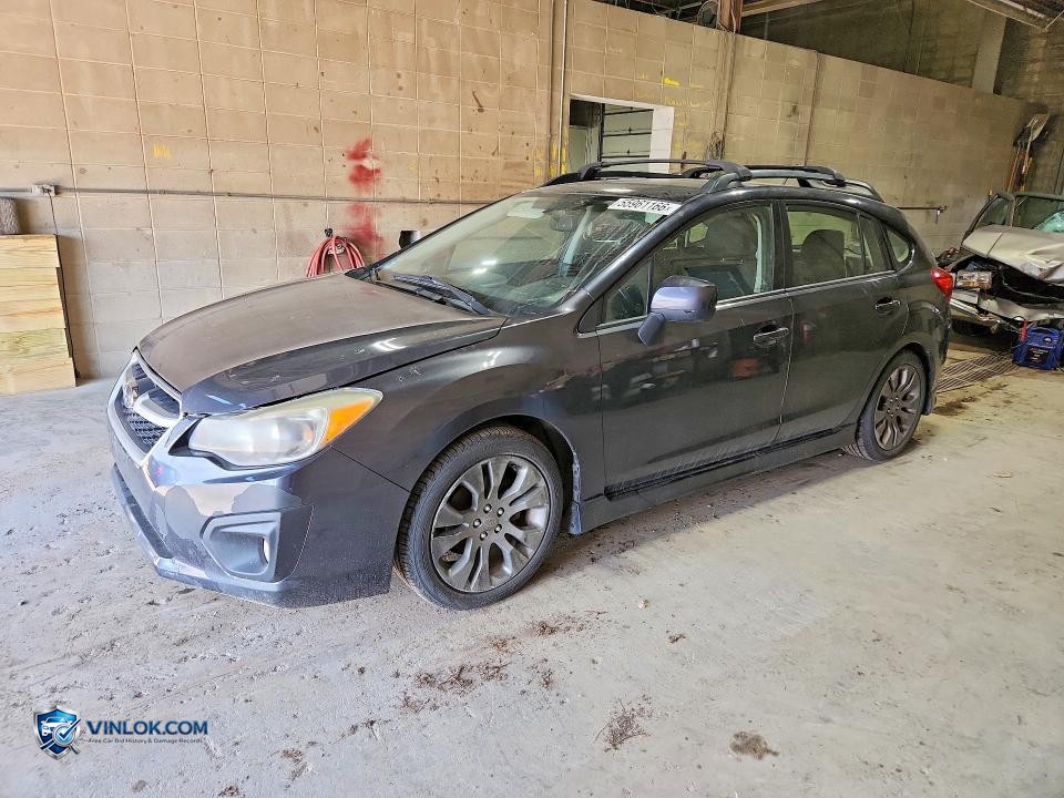 2012 SUBARU IMPREZA SPORT PREMIUM – Lot 55961166 auction photo