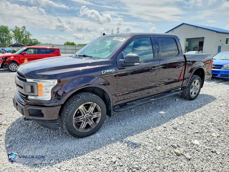 2018 FORD F150 SUPERCREW – Lot 55965476 auction photo