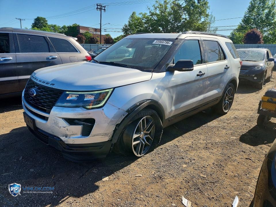 2018 FORD EXPLORER SPORT – Lot 55966796 auction photo