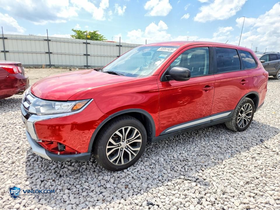 2016 MITSUBISHI OUTLANDER SE – Lot 55967426 auction photo