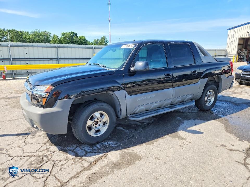 2002 CHEVROLET AVALANCHE K1500 – Lot 55967526 auction photo