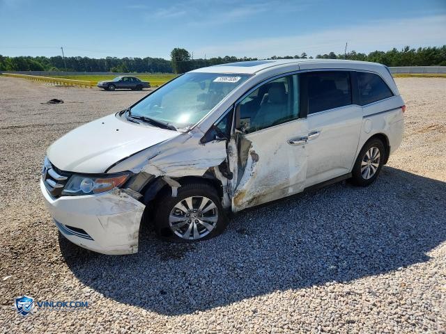 2016 HONDA ODYSSEY EXL – Lot 55967836 auction photo