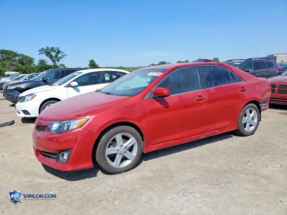 2012 TOYOTA CAMRY SE – Lot 55971566 auction photo