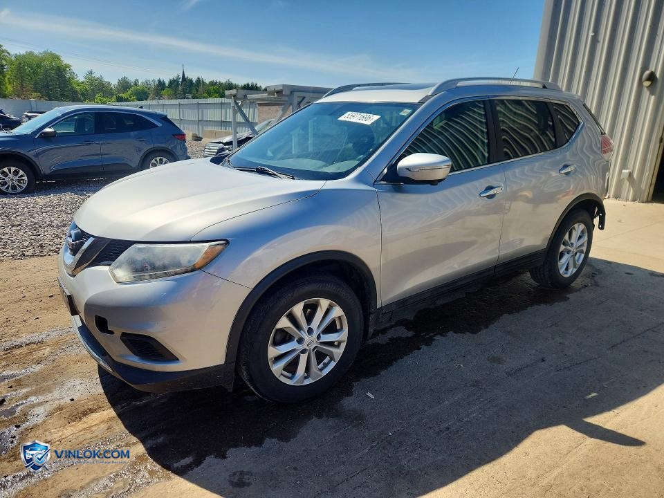 2015 NISSAN ROGUE SV – Lot 55971696 auction photo