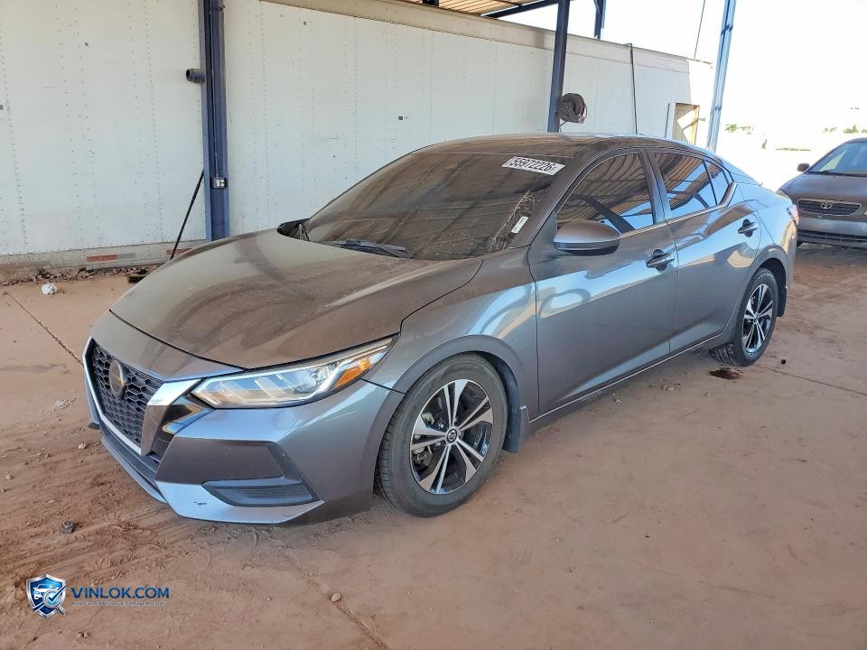 2021 NISSAN SENTRA SV – Lot 55972226 auction photo