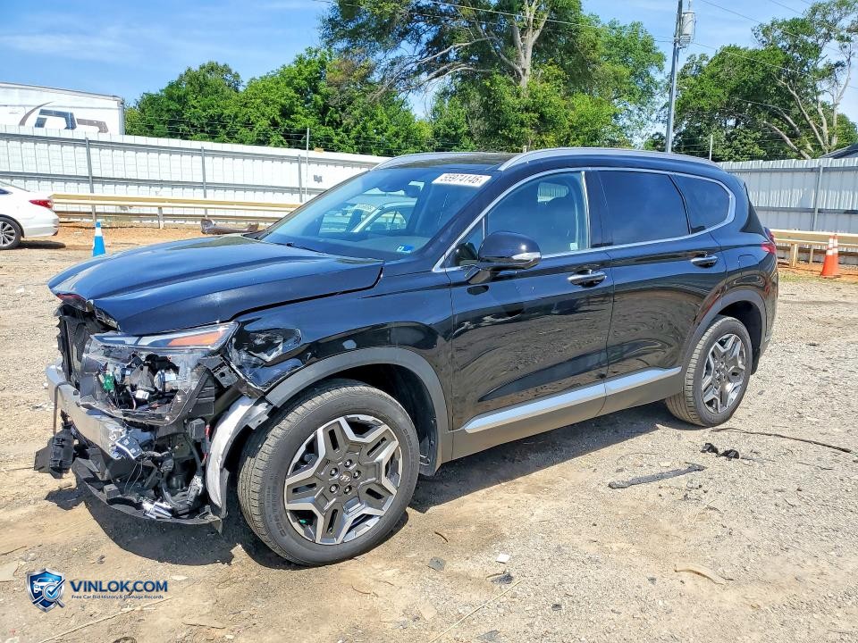 2022 HYUNDAI SANTA FE LIMITED – Lot 55974146 auction photo