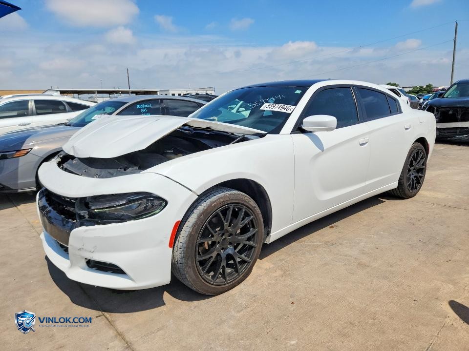 2017 DODGE CHARGER SXT – Lot 55974946 auction photo