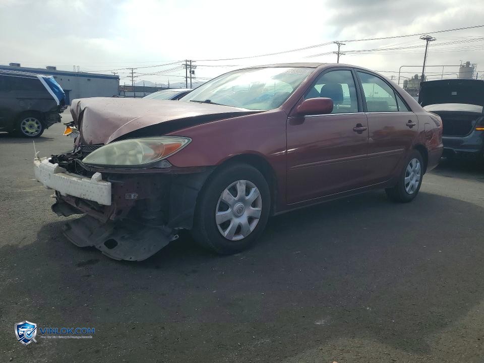 2004 TOYOTA CAMRY LE – Lot 55975596 auction photo