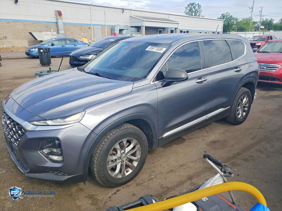 2019 HYUNDAI SANTA FE SE – Lot 55977036 auction photo