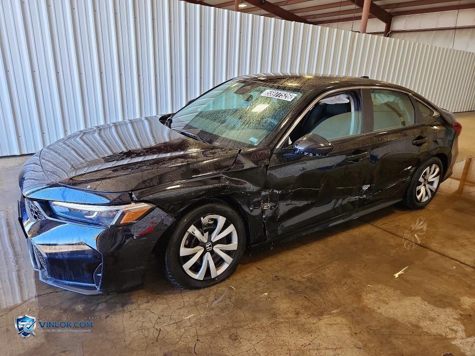 2025 HONDA CIVIC LX – Lot 55977526 auction photo